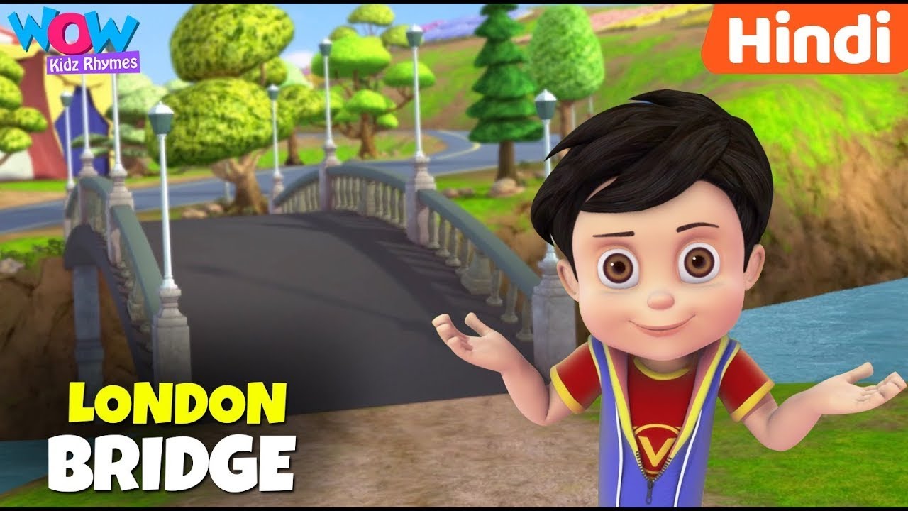 London Bridge (लन्दन का पुल गिर रहा है) | Hindi Rhymes For Kids | Nursery Rhymes & Educational Kids