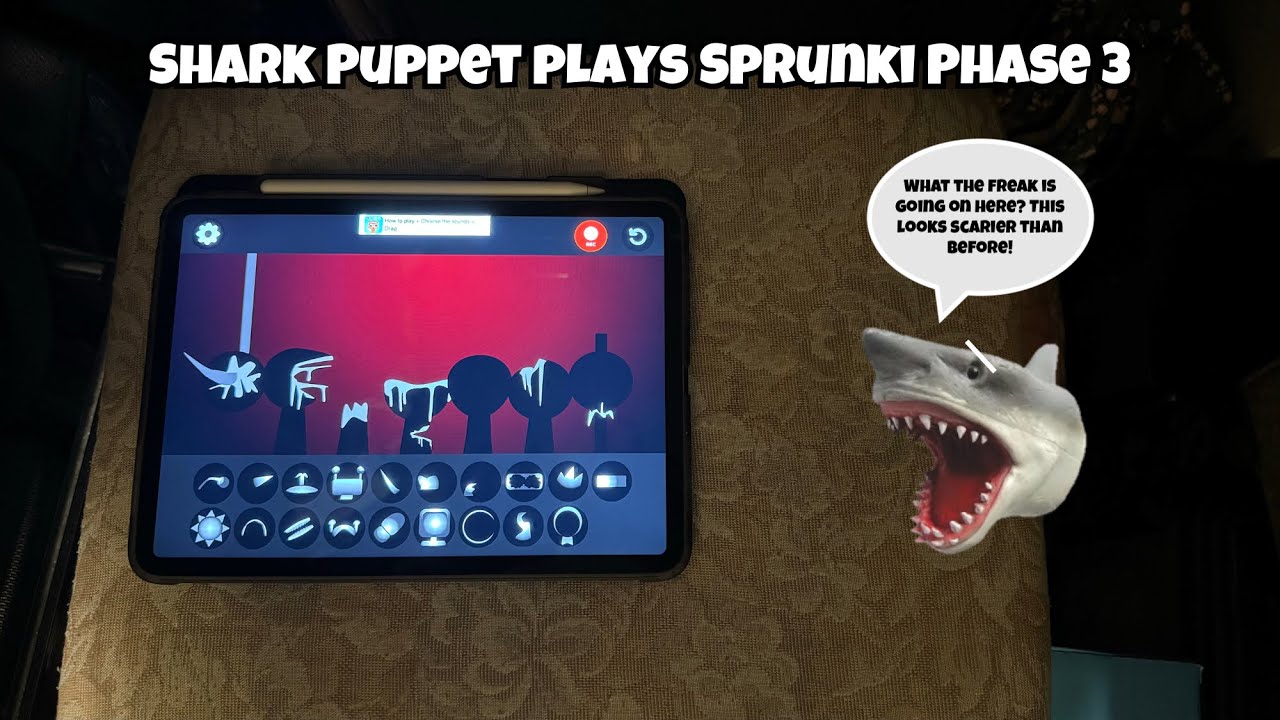 SB Movie: Shark Puppet играет в Sprunki Phase 3!