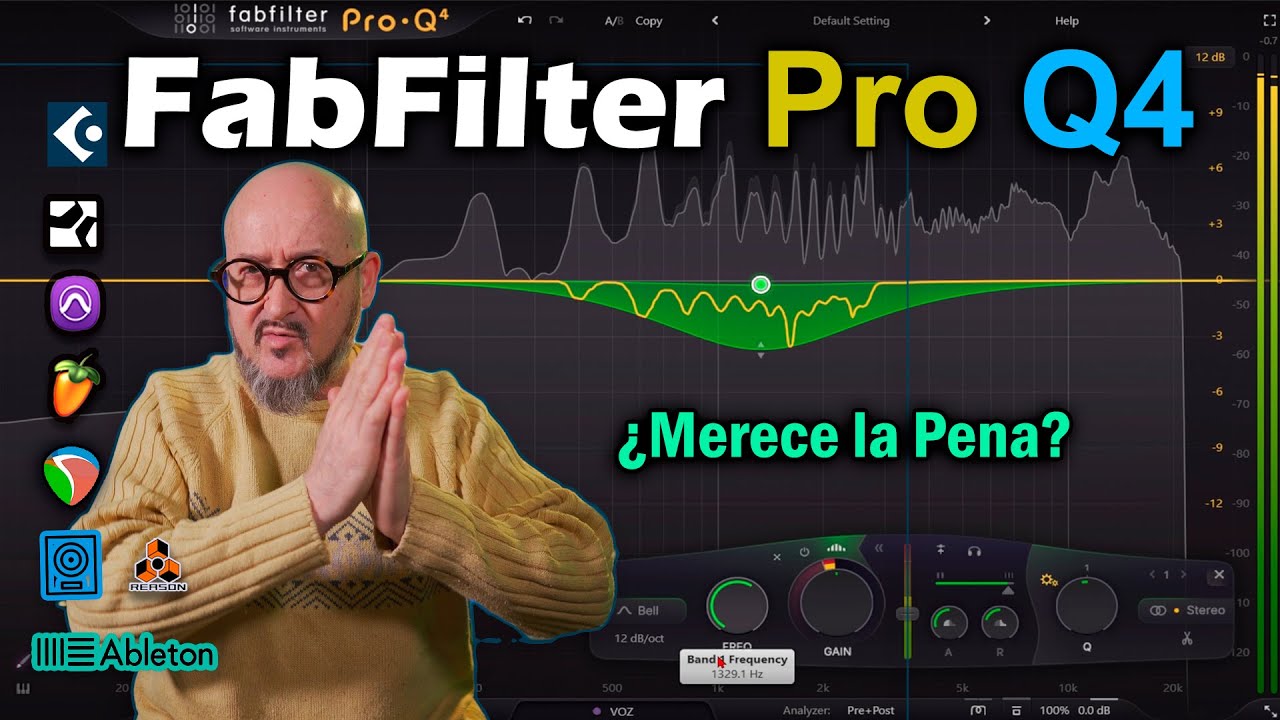 FabFilter Pro Q4 · NOVEDADES del Mejor ECUALIZADOR Profesional TODOTERRENO