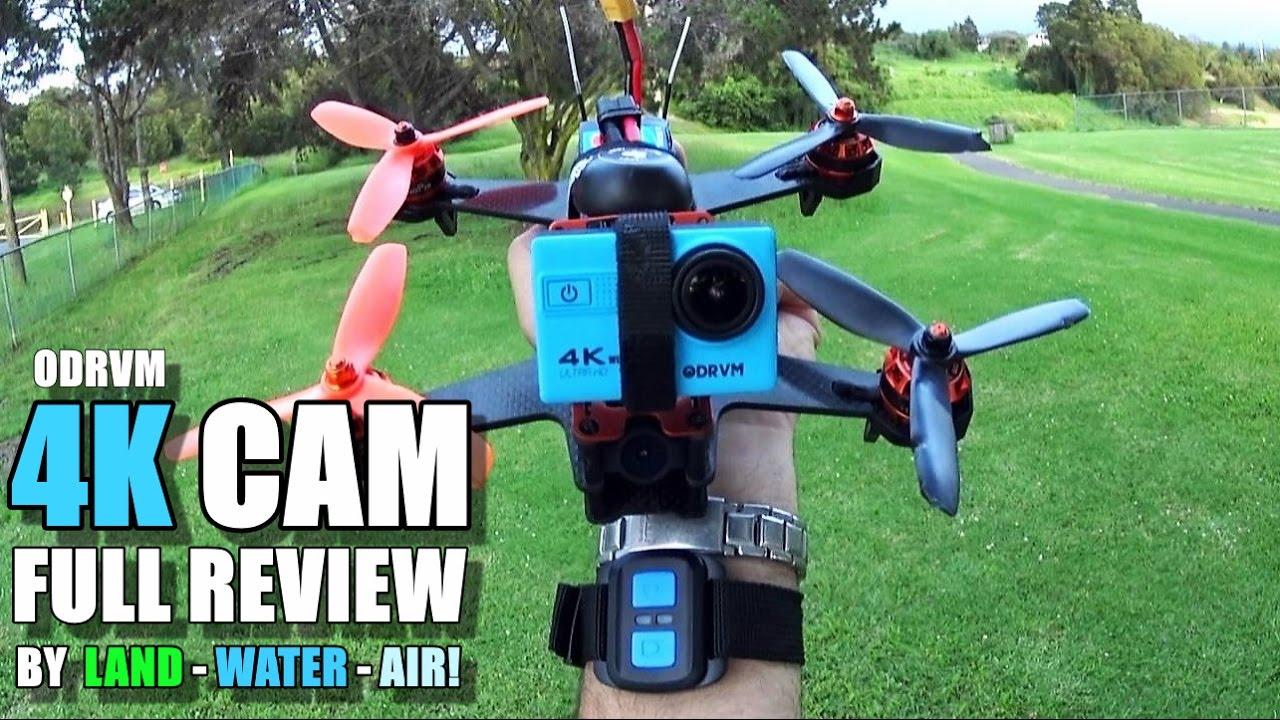 ODRVM 4K Waterproof Action Camera Full Review - [Unboxing, Inspection, Land / Water / Air Test!]