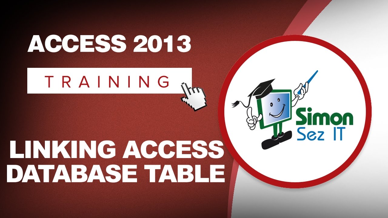 How to Link a Microsoft Access 2013 Database Table to Another Access Database Table