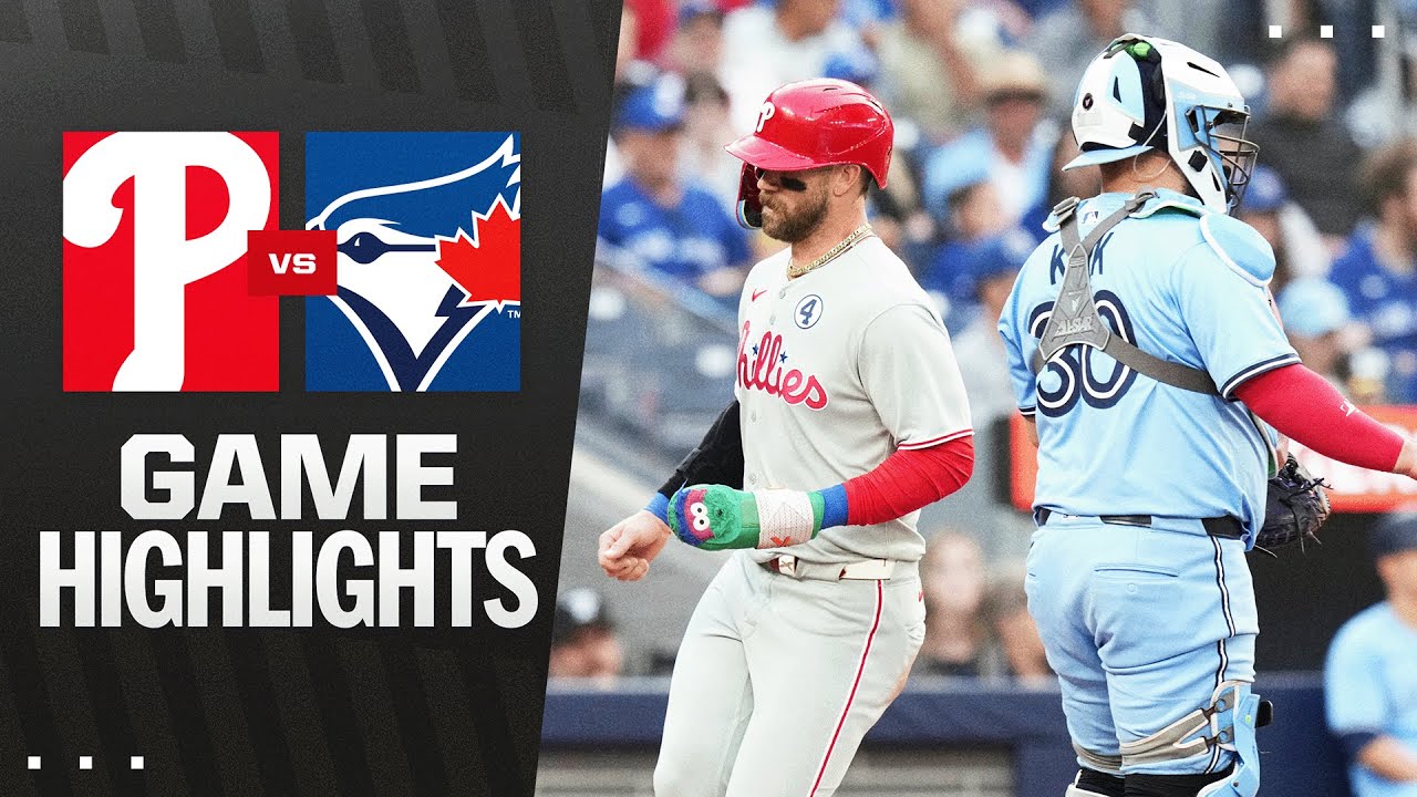 Phillies vs. Blue Jays Game Highlights (6/3/25) | MLB Highlights