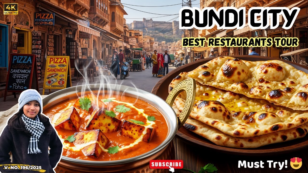 Best Food in Bundi Rajasthan 😋 | Top Restaurants & Food Vlog 🍛 | Bundi Food Tour | Street Food Vlog