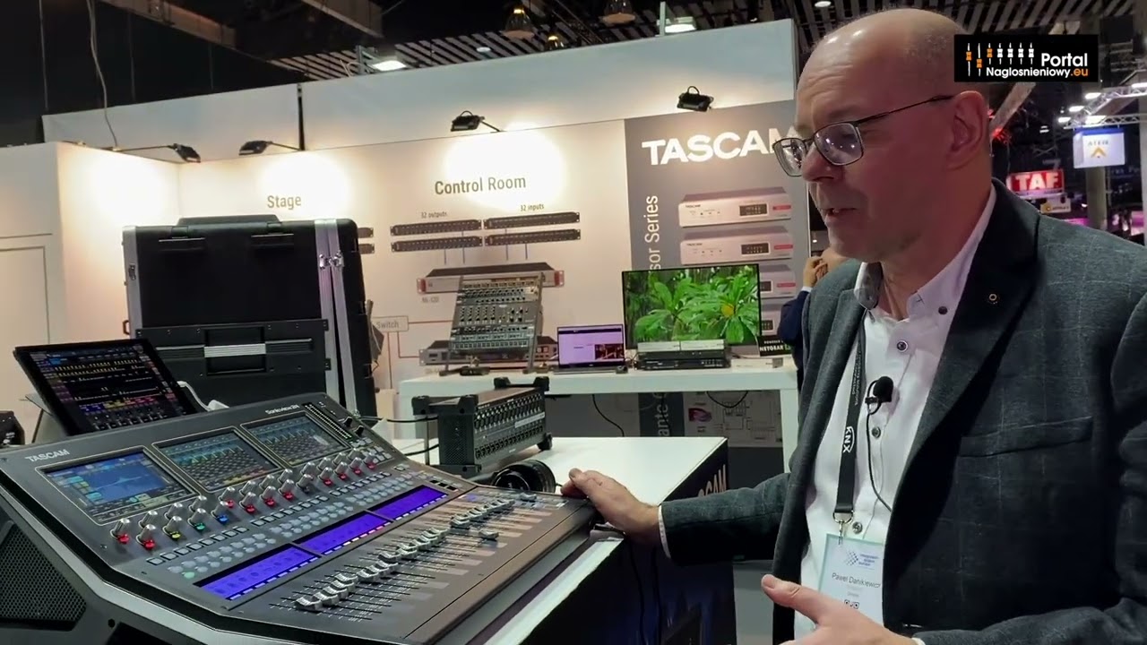 ISE 2023 - Tascam SonicView 24 i SonicView 16