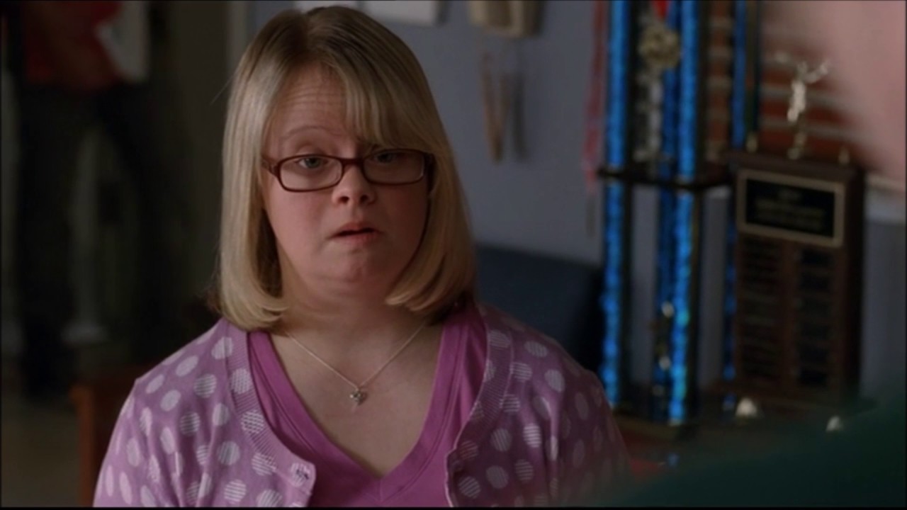 Glee - Sue tells Becky that she's going to be head cheerio 2x21