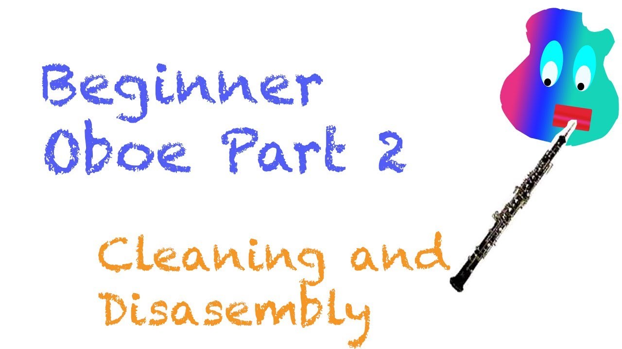 (how to clean your oboe) Beginning oboe part 2