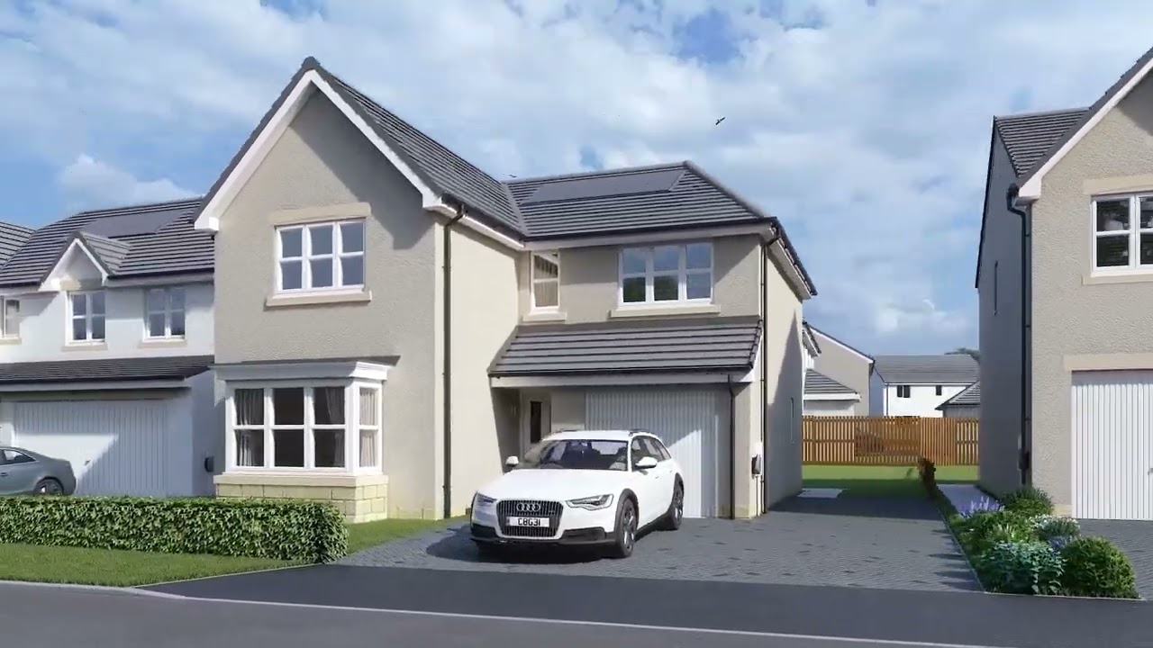 Miller Homes - Manse Field, Beith, Scotland West, CGI Development Tour