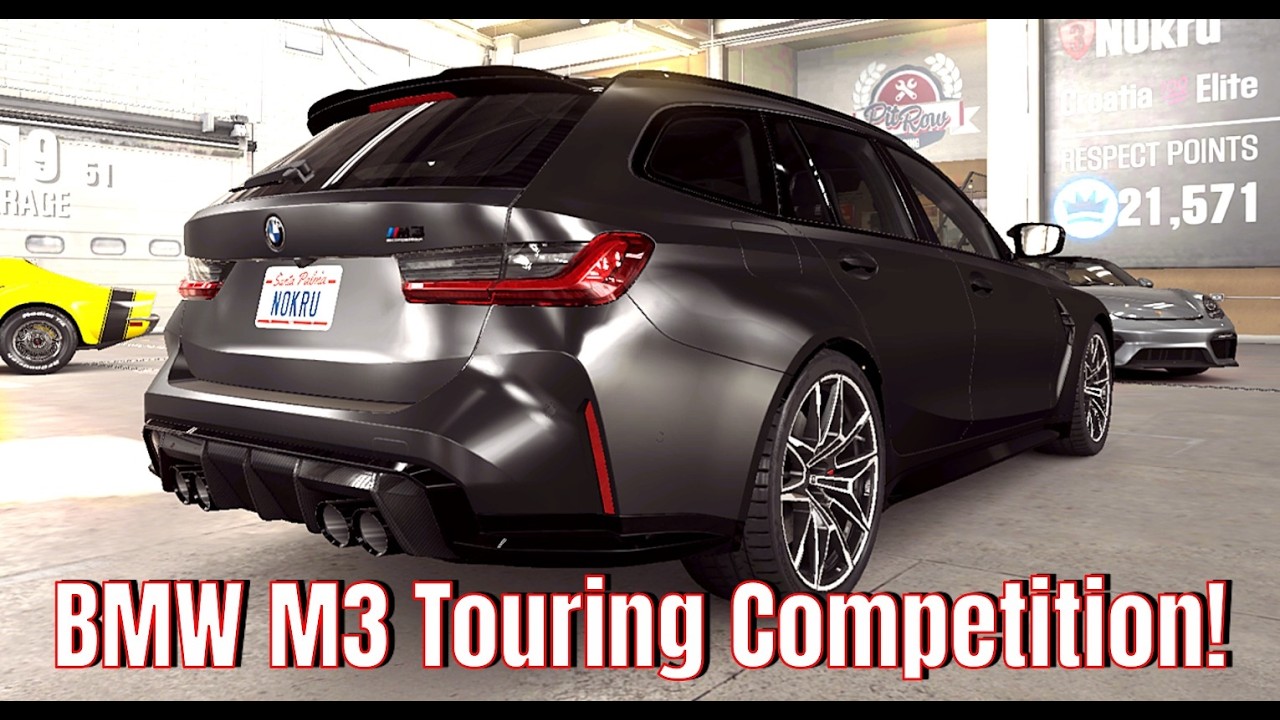 CSR2: The current king of caravans BMW M3 Touring Competition in NEW Service Trial