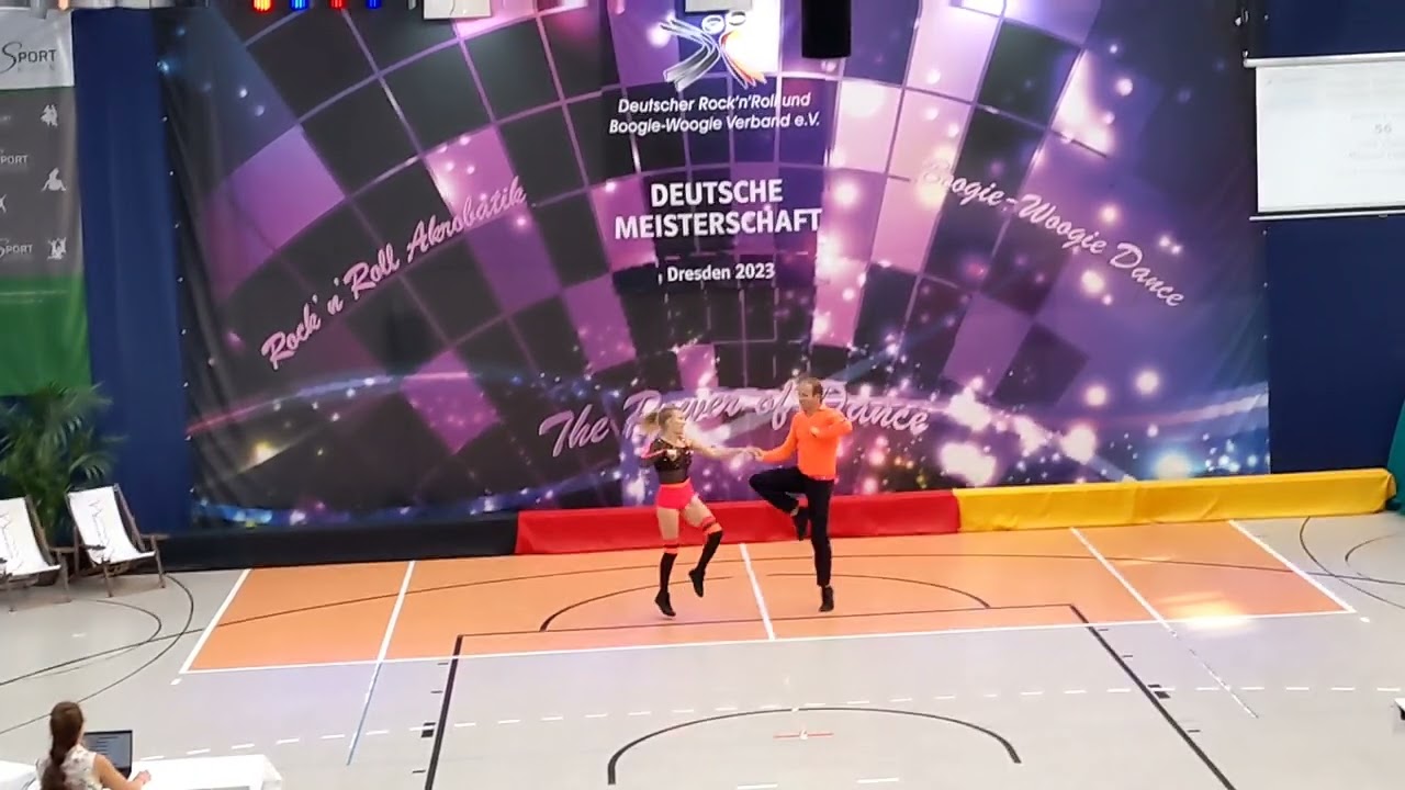 2023.06.10 - Zierer & Faßler  - Akrobatik Endrunde B-Klasse Deutsche Meisterschaft Rock'n'Roll