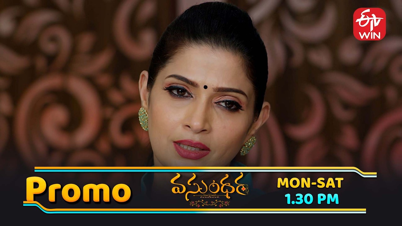 Vasundara Latest Promo | Episode No 242 |  9th March 2026 | ETV Telugu