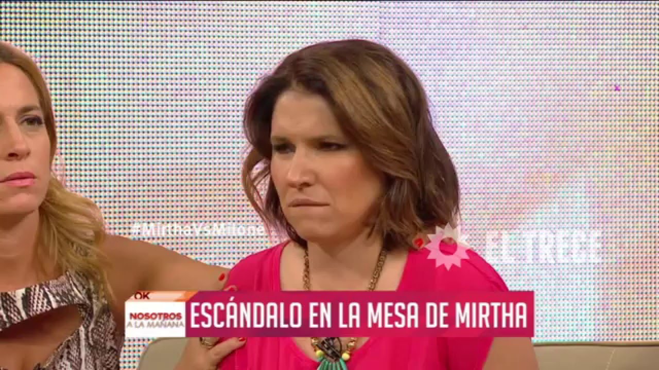 Fernanda Iglesias acusó a Milone de arrstrada y todo el panel se le puso en contra