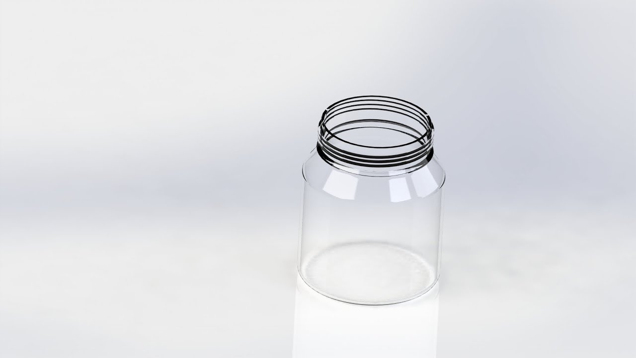Glass Jar Design Tutorial - SolidWorks