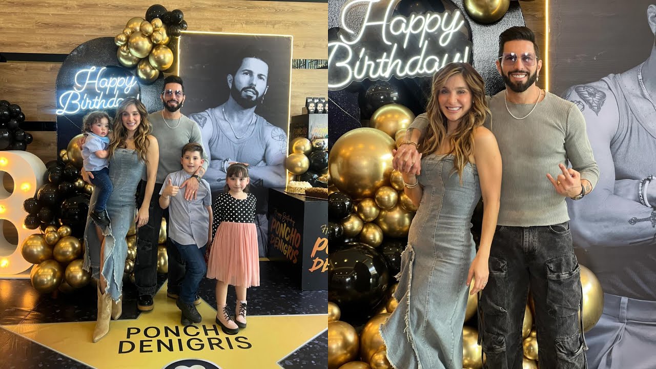 Cumpleaños De Poncho Y Así Lo Festejo En CDMX En Compañía De Su Familia Y Famosos!
