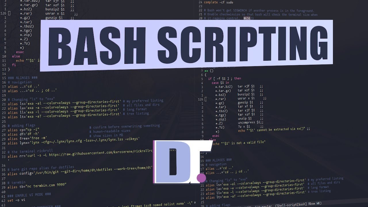 Завершение нашего Bash-скрипта — больше информации о переменных, массивах и операторах if-then