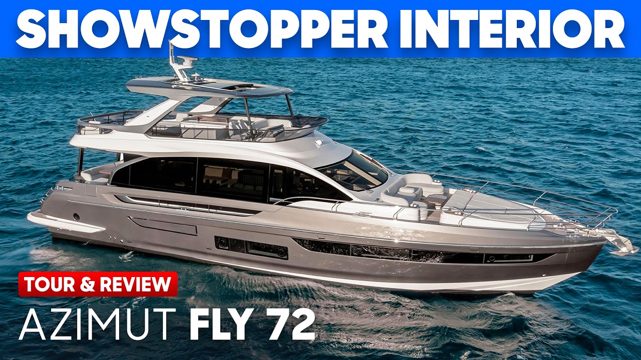 THIS Is How You Design a Yacht Interior 💎 Azimut Fly 72 Tour & Review