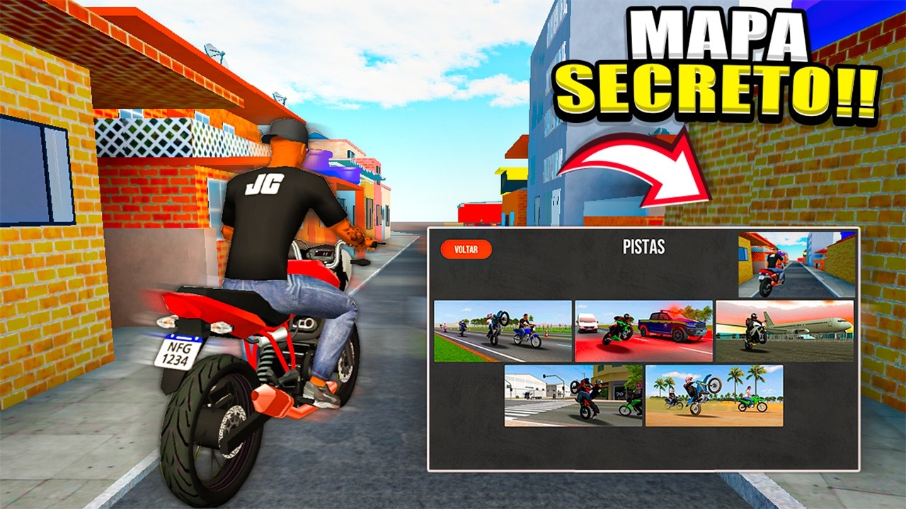 ACHEI UM MAPA SECRETO NO MOTO WHEELIE 3D!! (NOVA VERSÃO DO JOGO?)