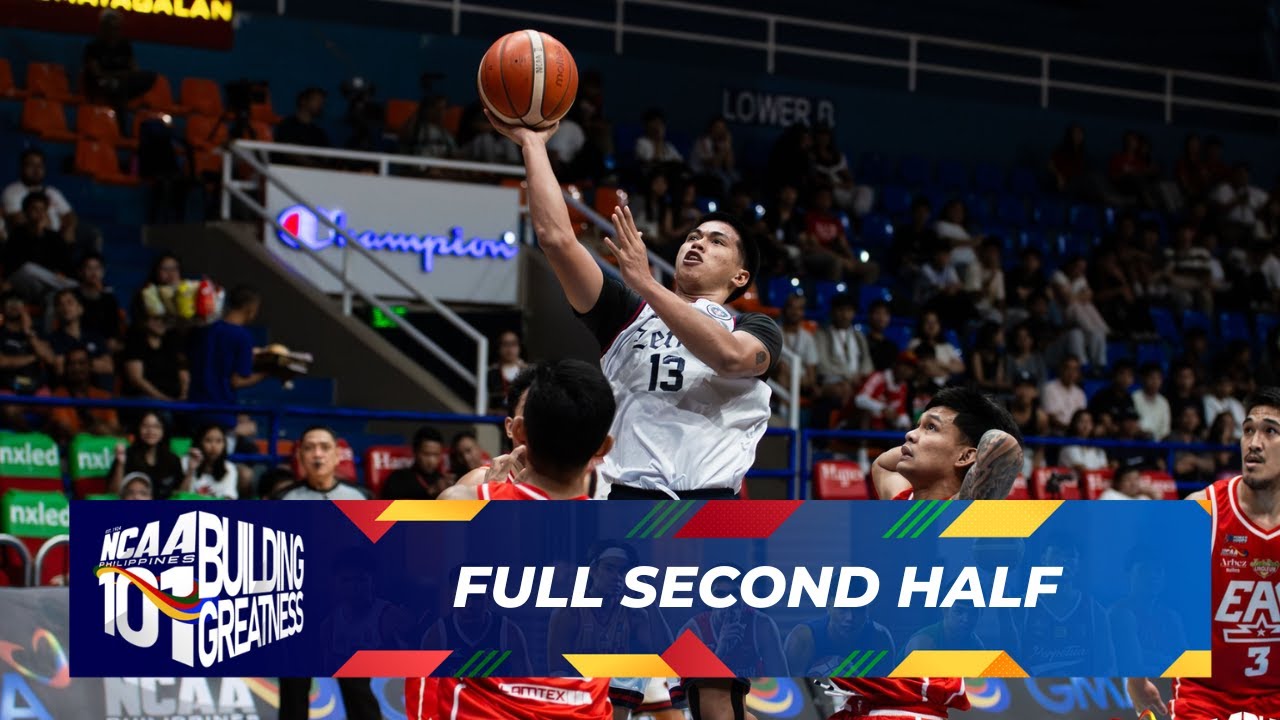 FULL SECOND HALF - Letran Knights vs EAC Generals | NCAA Season 101