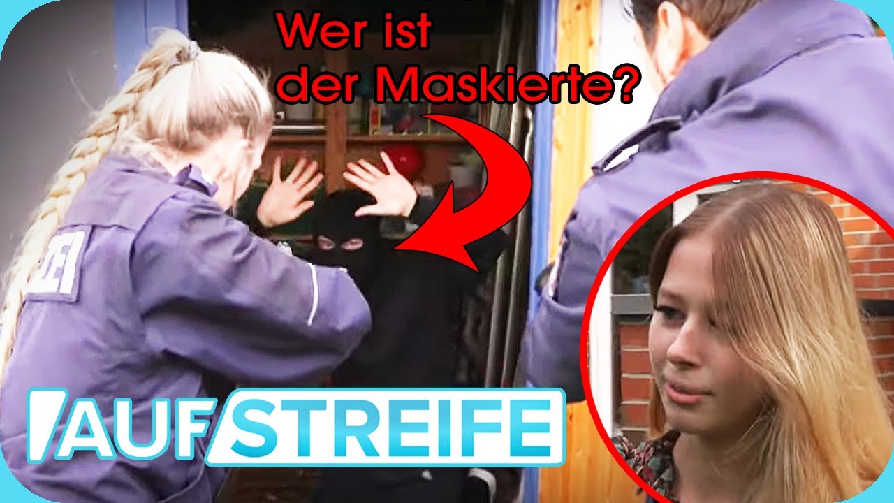 Tochter mit Täter ALLEIN 😱 Was will der Maskierte von der jungen Frau? | Auf Streife | SAT.1