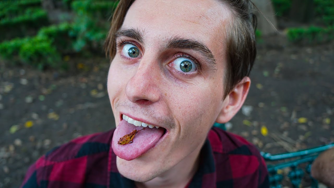 EATING GRASSHOPPERS IN MEXICO! - Travel Vlog