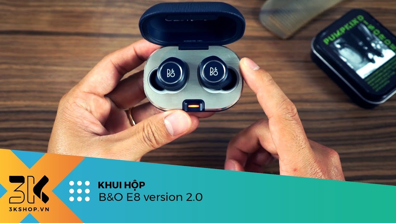 Unboxing B&O E8 version 2.0 | Tai nghe hoàn toàn không dây cao cấp từ B&O