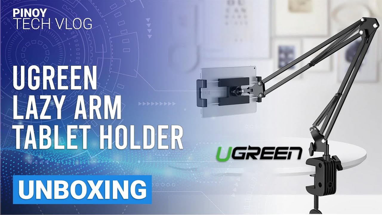 Ugreen Universal Holder with Flexible Long Arm Unboxing - TAGALOG