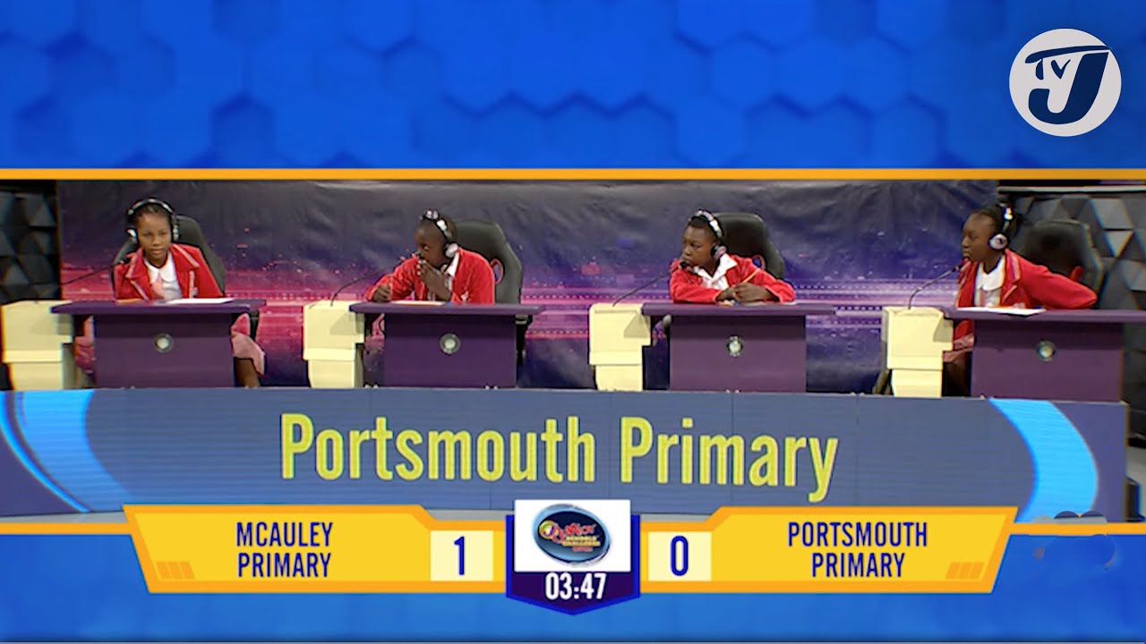 McAuley Primary vs Portsmouth Primary | TVJ Jnr. Schools' Challenge Quiz 2024