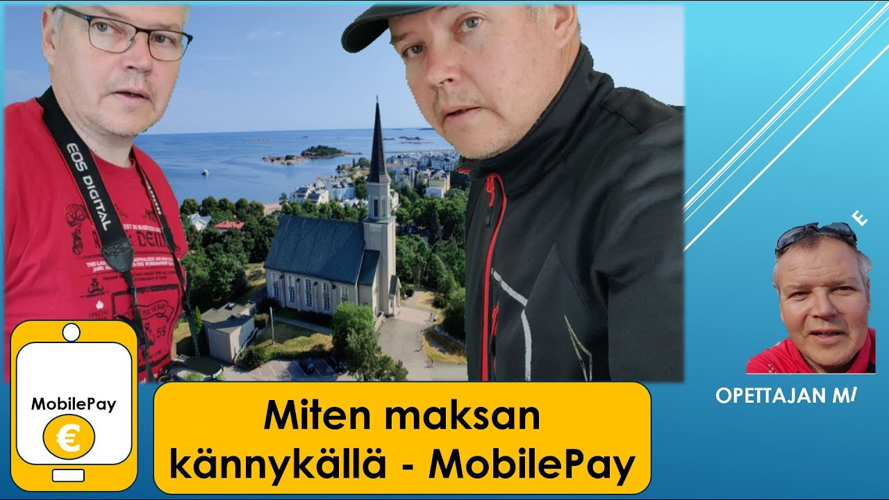 Miten maksan k&auml;nnyk&auml;ll&auml; - MobilePay