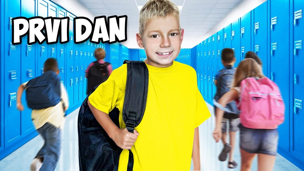 LIAM IDE PRVI DAN U &Scaron;KOLU!!