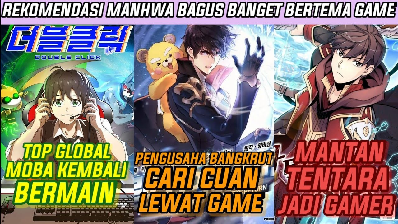 Rekomendasi Manhwa Bagus Banget, Bertema Game‼️#manhwa #manhua #manga #anime #games #komik #viral