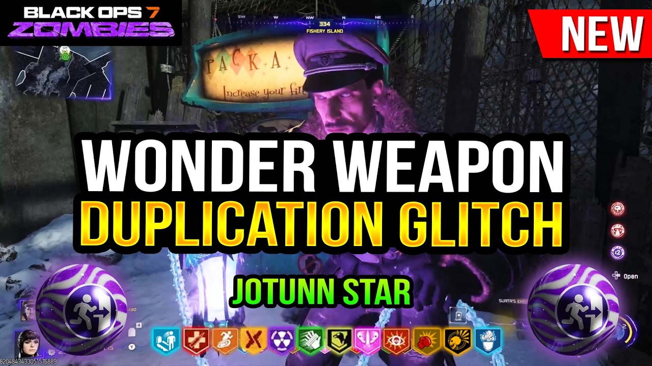 BO7 Zombies ★ NEW Totenreich Glitch! Wonder Weapon Duplication Glitch!