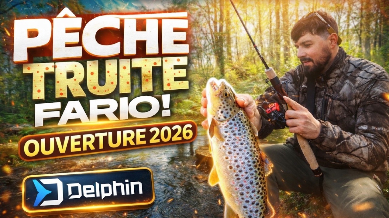 Ouverture Truite 2026 = FARIO 😍🐟
