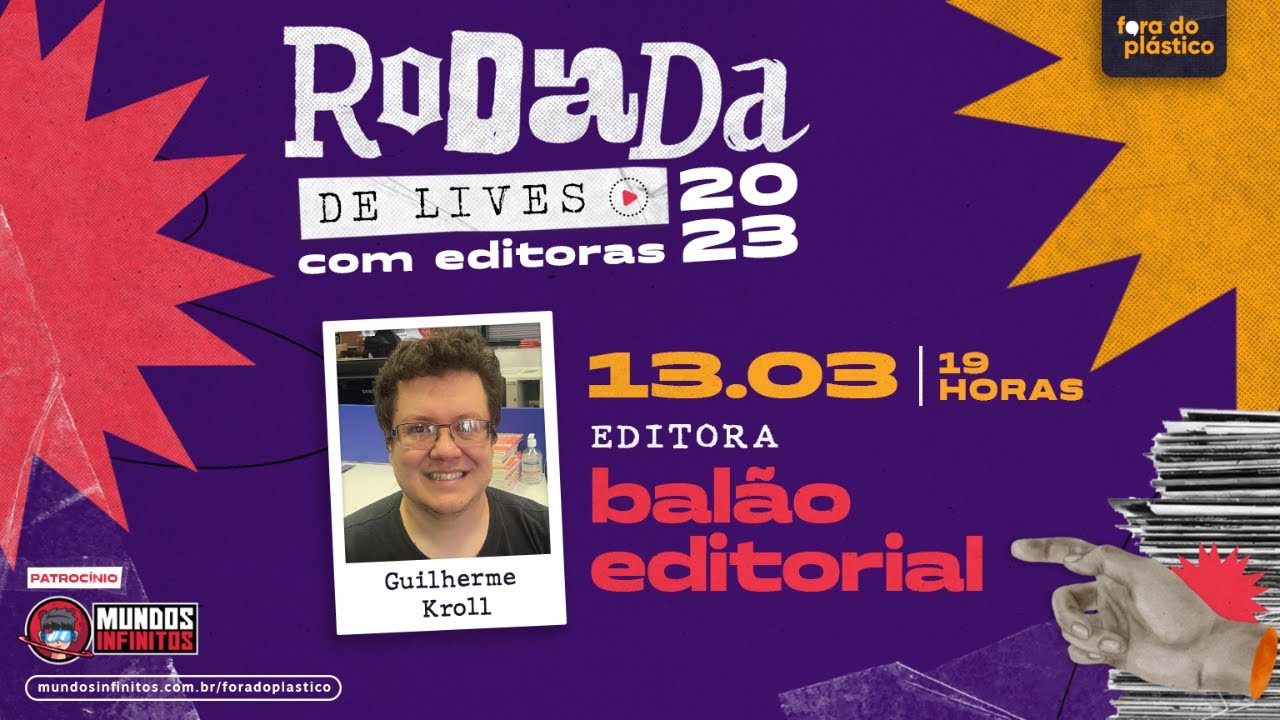 RODADA DE LIVES COM EDITORAS | Balão Editorial