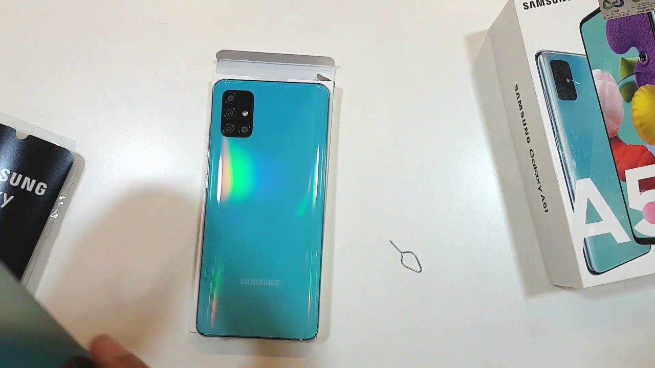 فتح صندوق Galaxy A51 من أروع ما قدمت سامسونج🔥