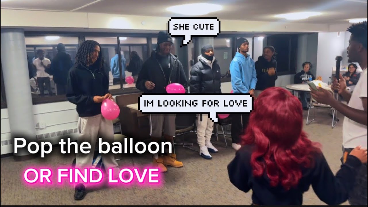 POP THE BALLOON OR FIND LOVE(NIU COLLEGE EDITION)😳😻❤️ 