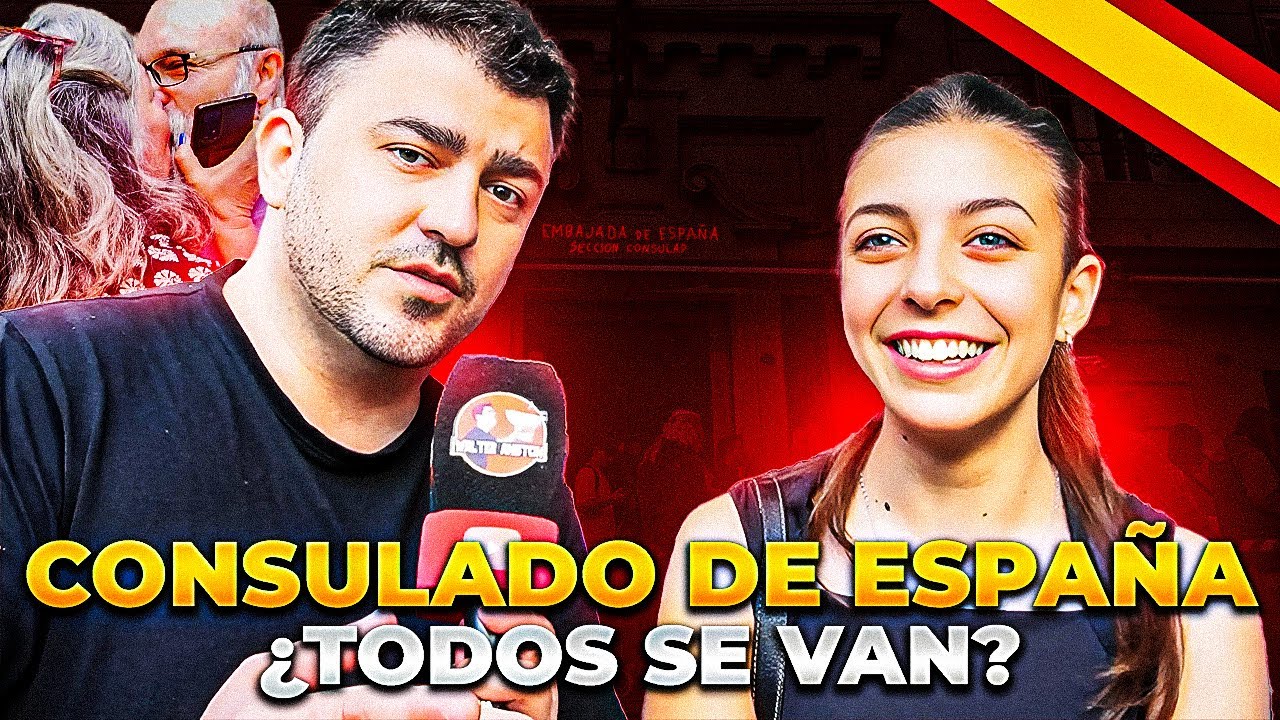 LA GENTE QUIERE EMIGRAR A PESAR DE TODO❌ #españa #consulado #emigrar #argentina #entrevista