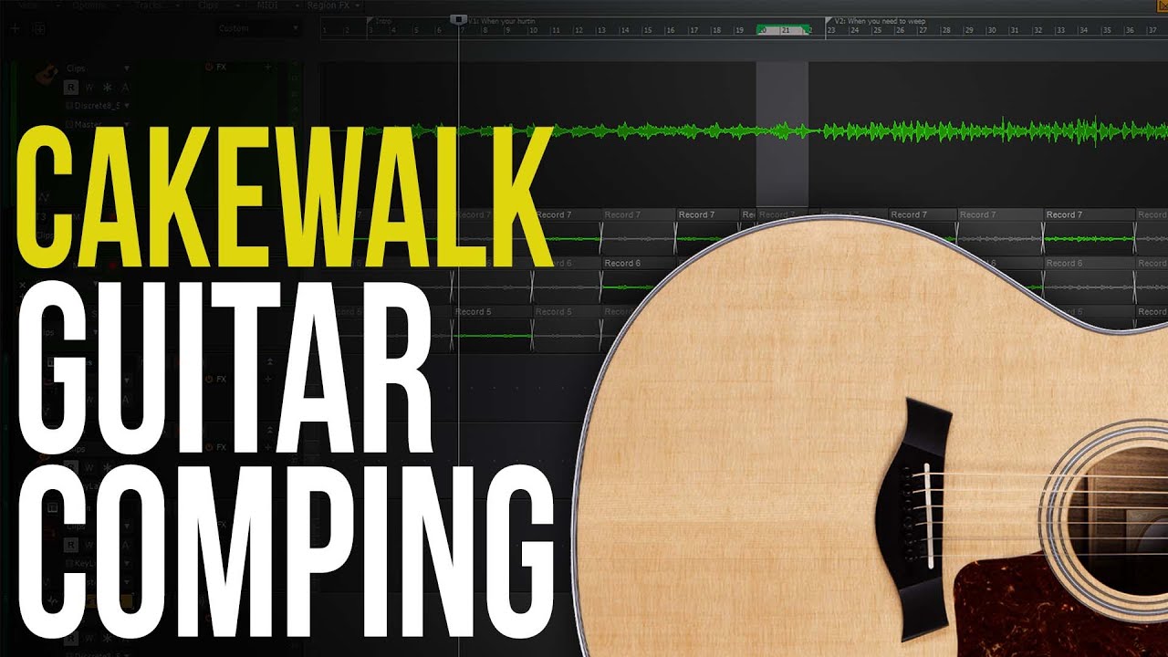Cakewalk: как создать лучшие гитарные треки