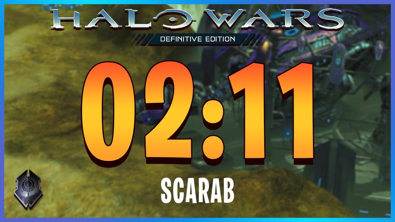 [WORLD RECORD] Halo Wars Speedrun | Easy Walkthrough | Scarab | Micro Manager