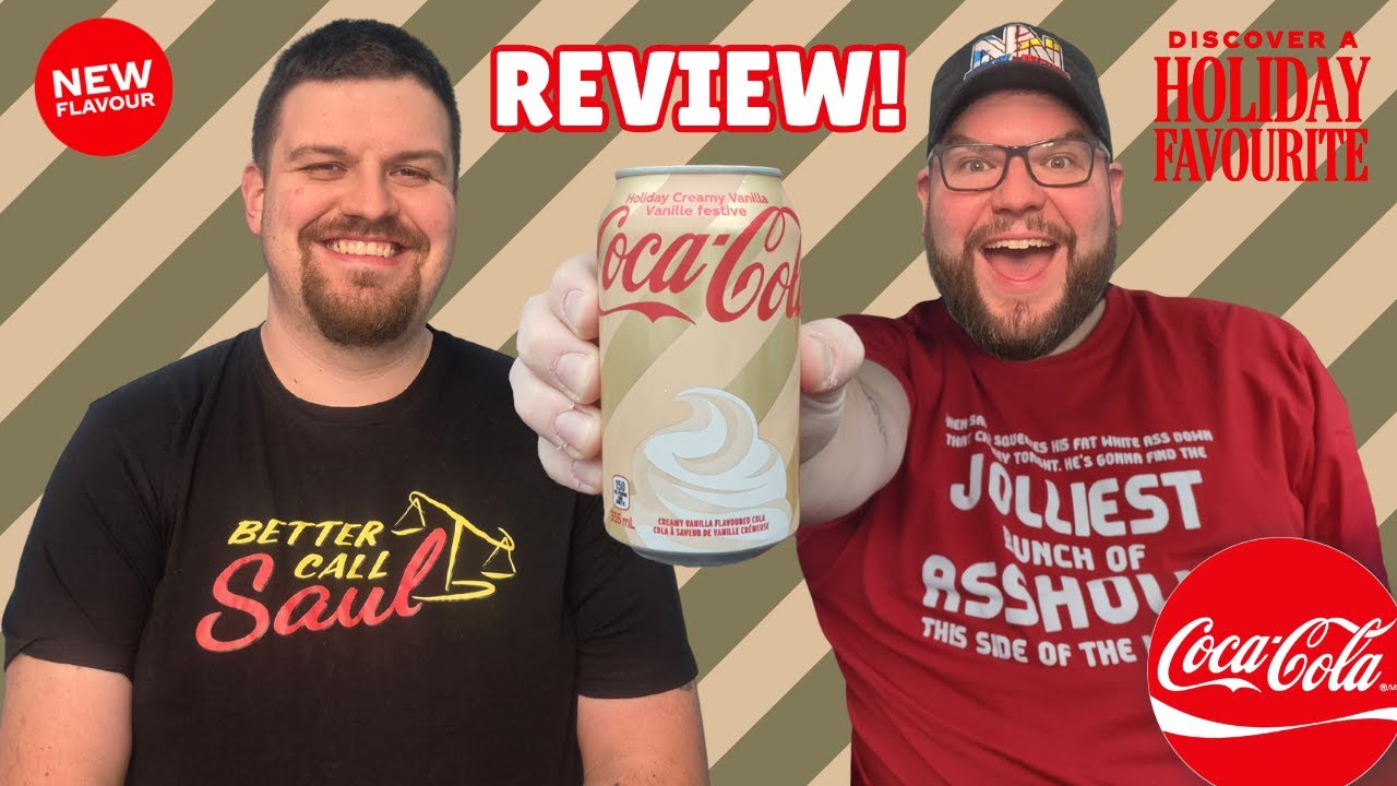 НОВЫЙ обзор праздничной сливочно-ванильной Coca Cola!