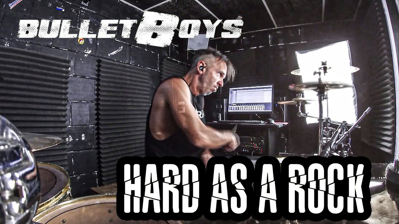 Bulletboys Hard As A Rock Drum Cover Trey B