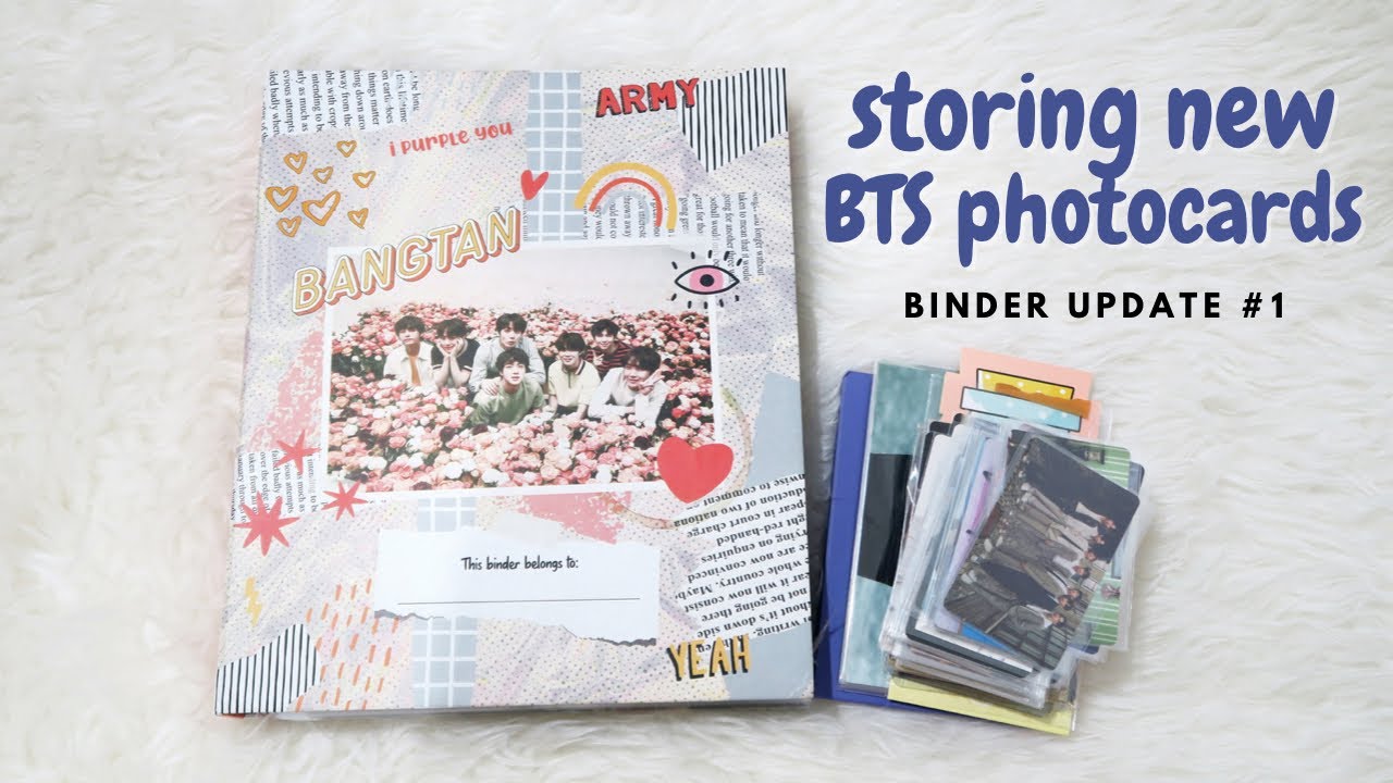 BTS photocard collection | binder update #1