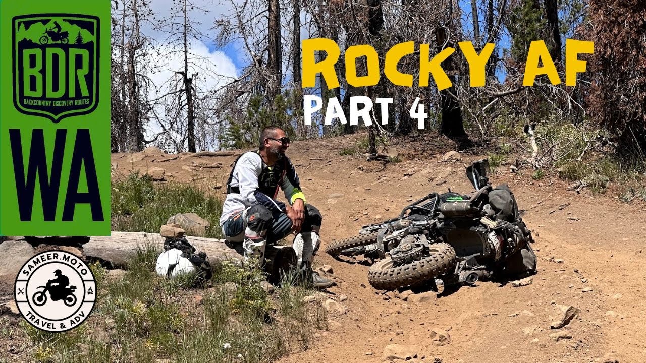 Rockiest Trails, Ruts, Hill Climbs, and Washouts: WABDR - 4 on Tuareg 660
