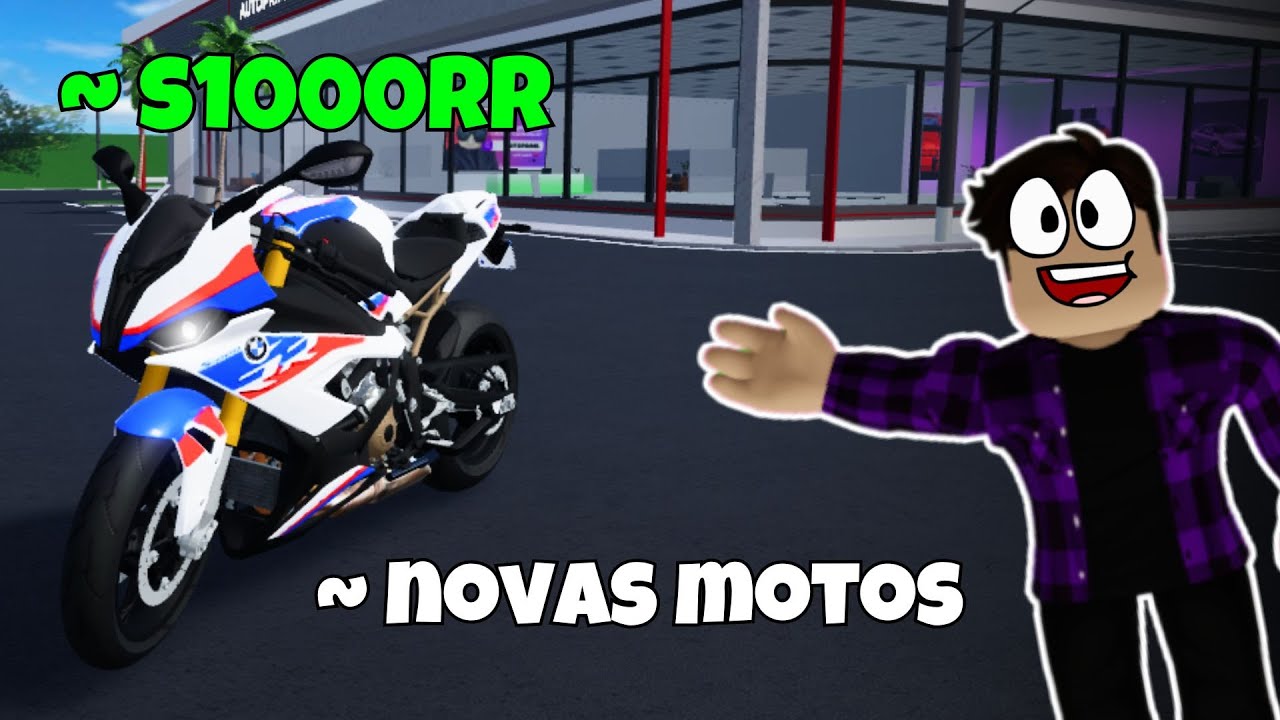 TESTEI AS NOVAS MOTOS DO TRANSPORTE BRASIL! 😱 Roblox