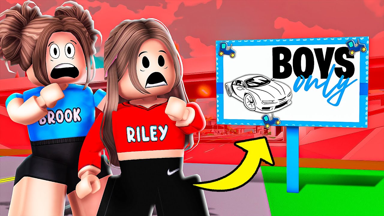 ДЕВУШКИ ЗАПРЕЩЕНЫ в Roblox Brookhaven!!
