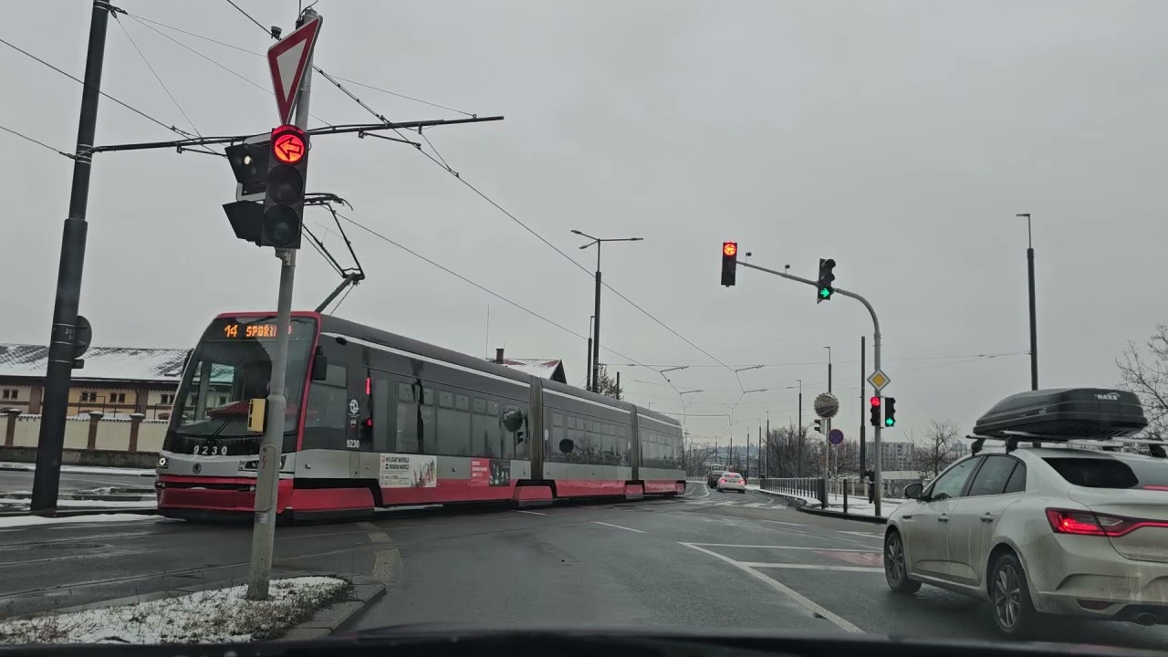 🚗 Petřínská rozhledna → Praha Zoo | Klidná jízda autem | 4K | Bez komentáře