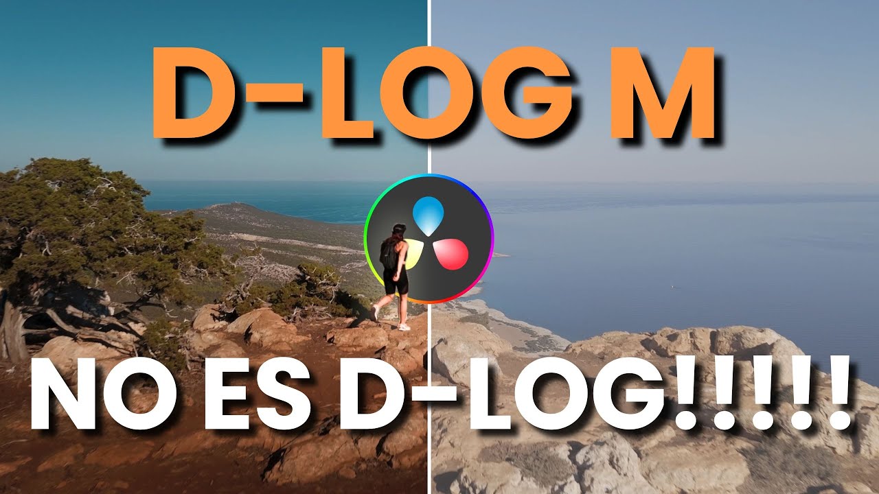 D-LOG M | Edición de Color con Davinci Resolve | SIN LUT