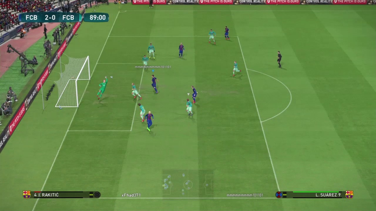 Pes 2017 animation so real i like it