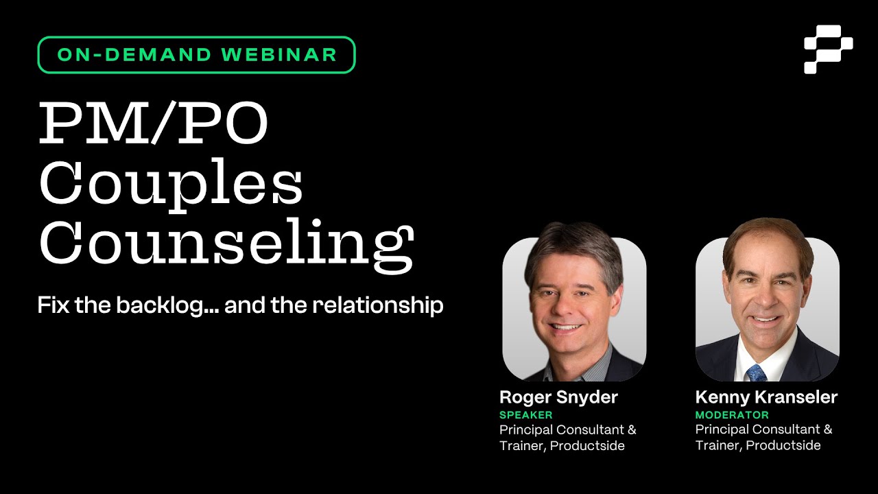 PM/PO Couples Counseling: Fix the Backlog&mdash;and the Relationship