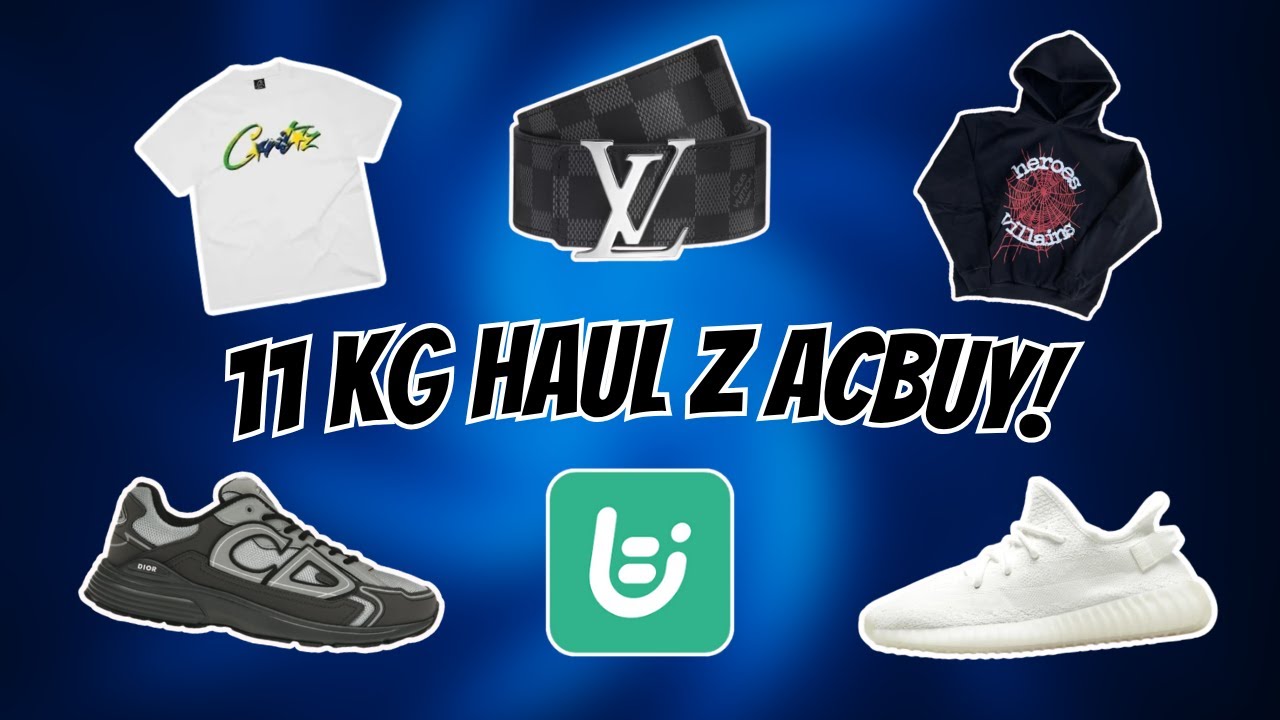 ZA TEN 11KG HAUL NA ACBUY ZAPŁACIŁEM 400$ 🤩