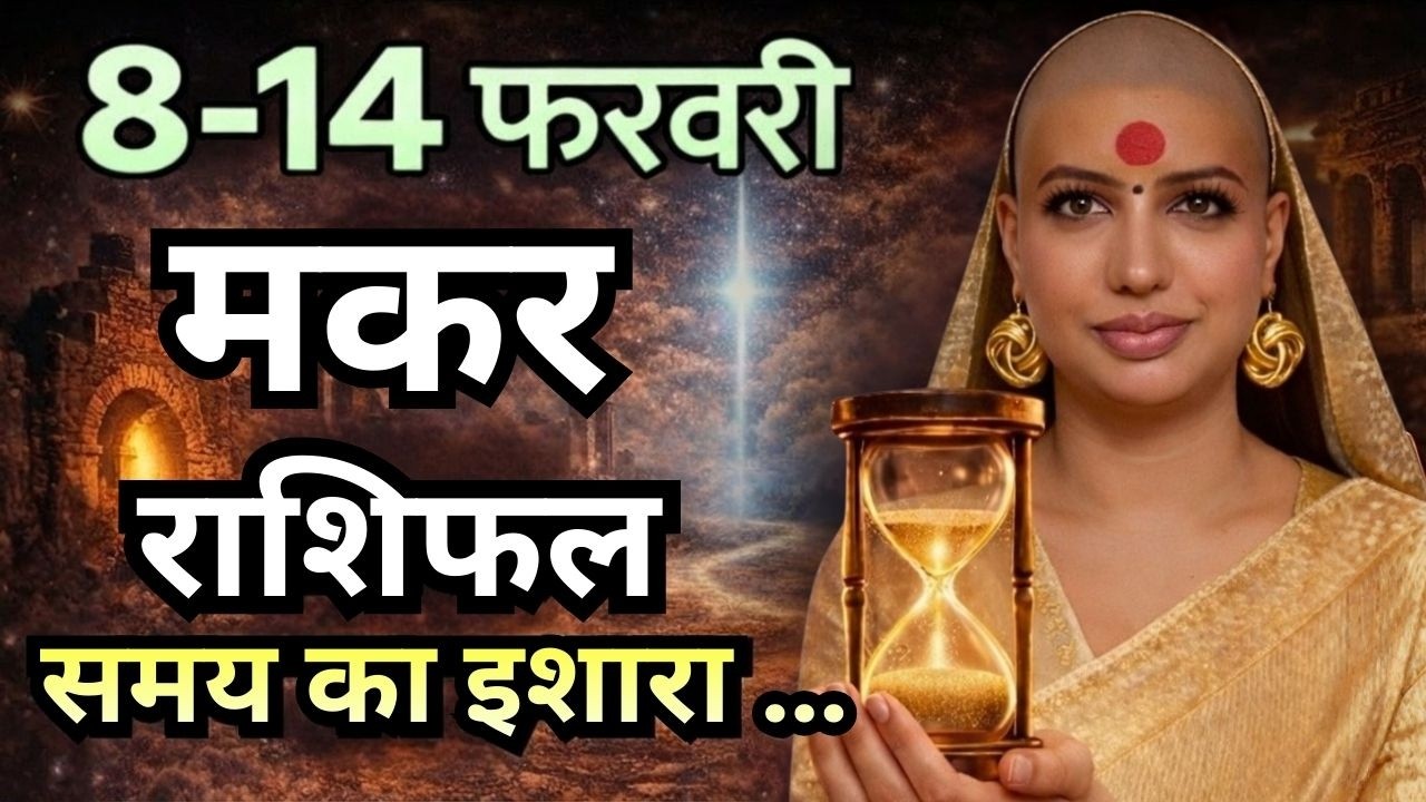 मकर 8-14 फरवरी राशिफल 2026 | फरवरी राशिफल | मकर राशिफल | Makar rashifal | February rashifal