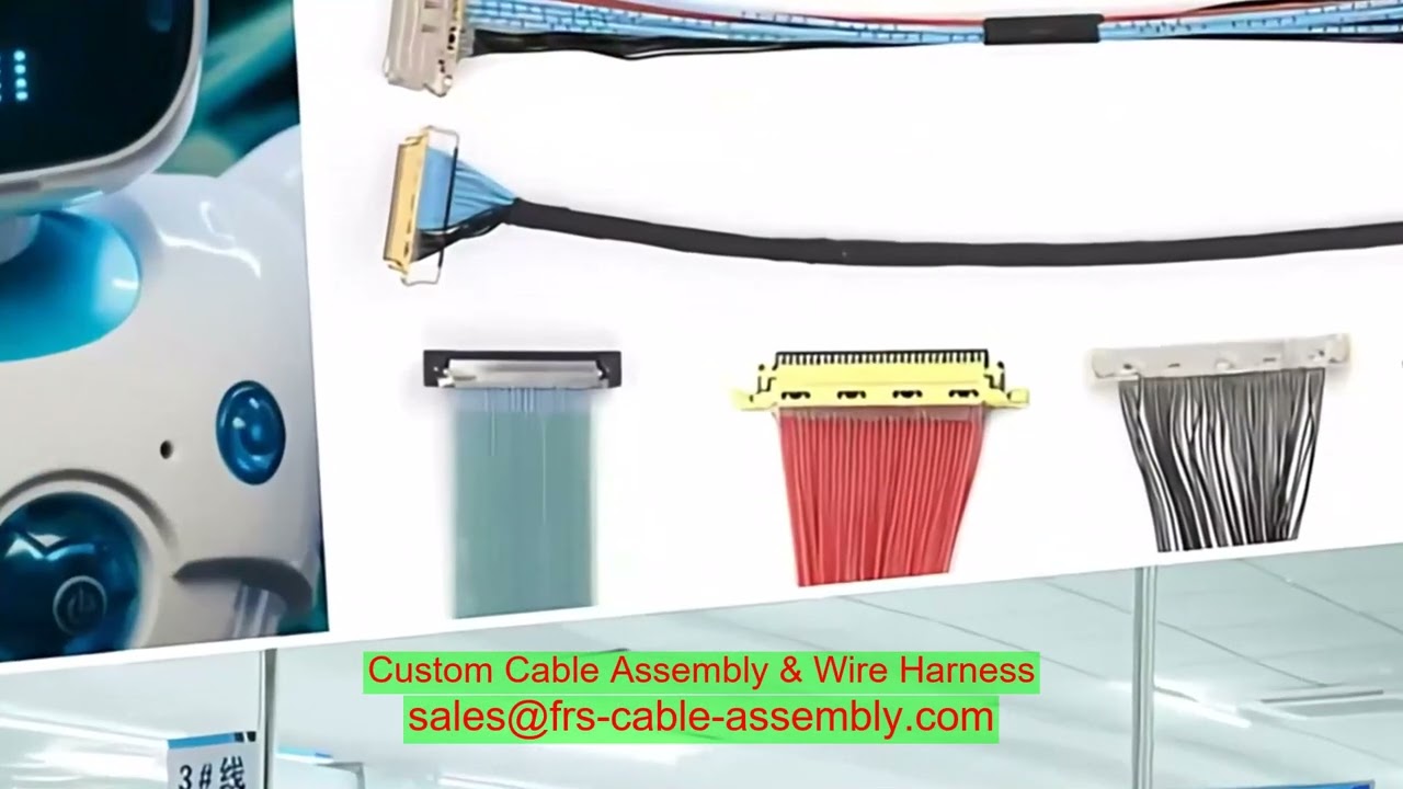 micro coax cable assemblies Saudi Arabia custom length quote Zigzag Cutter Wire Harness